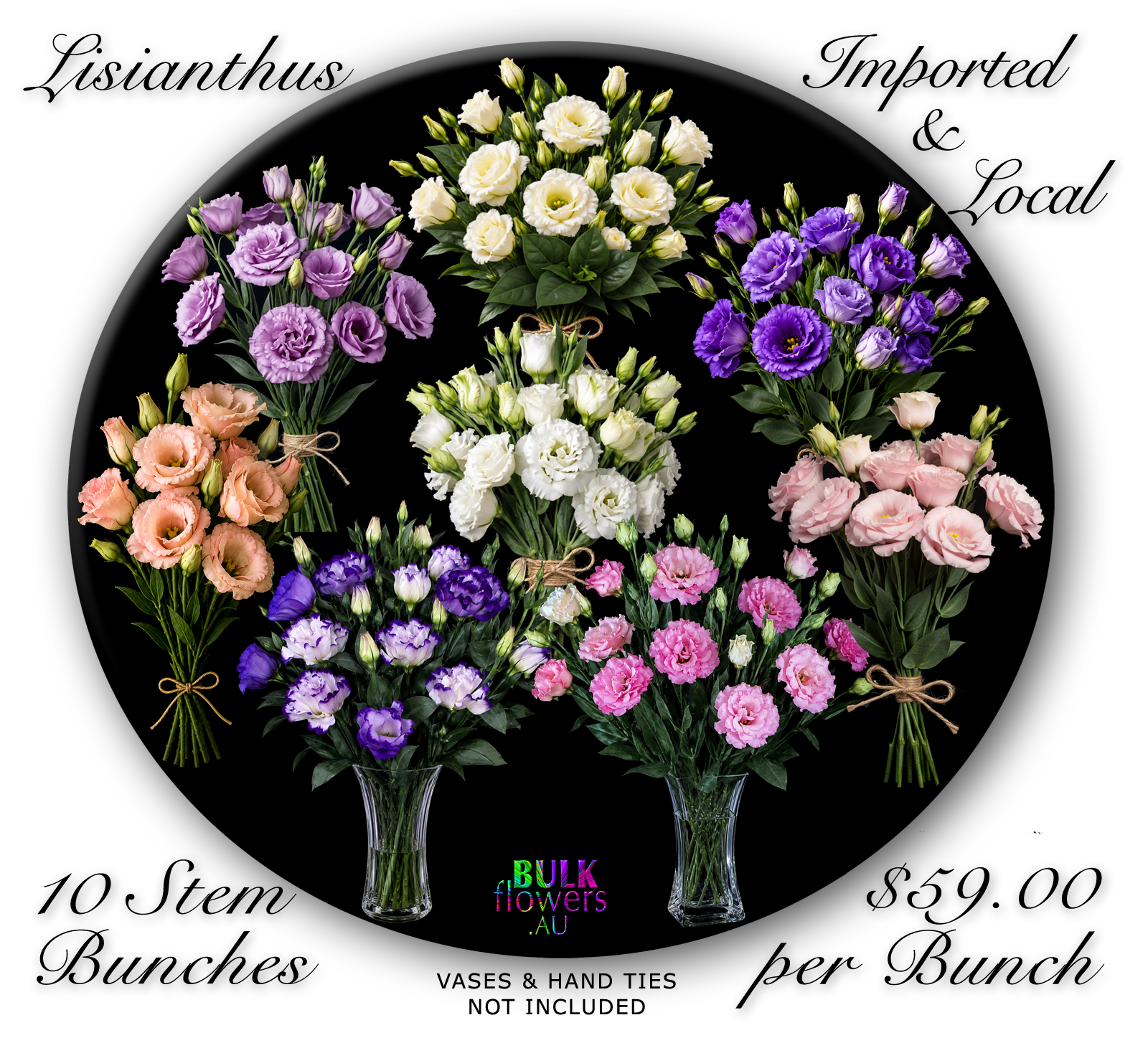 BULK FLOWERS LISIANTHUS